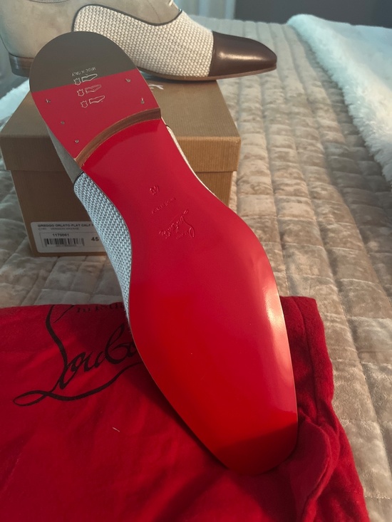 Men’s Christian Louboutin Greggo Orlato Flat Authentic main image 4
